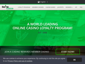 'casinorewards.com' screenshot
