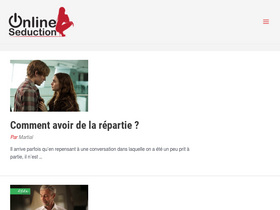 'onlineseduction.fr' screenshot