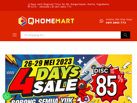 'qhomemart.com' screenshot