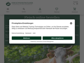 'der-schwarzwaelder.com' screenshot