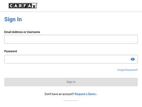 'carfaxonline.com' screenshot