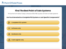 'pointofsaleprices.com' screenshot