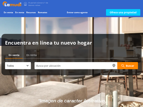 'lamudi.com.mx' screenshot