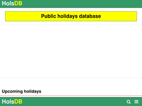 'holsdb.com' screenshot