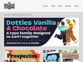 'losttype.com' screenshot