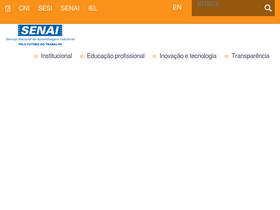 'eletronica.sp.senai.br' screenshot