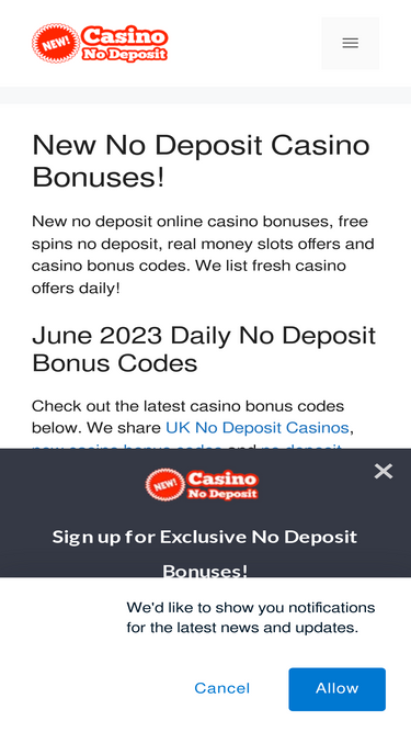 newcasinonodeposit.com