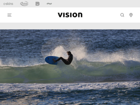 visionsoftboards.com homepage screenshot
