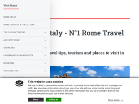 'romesite.com' screenshot