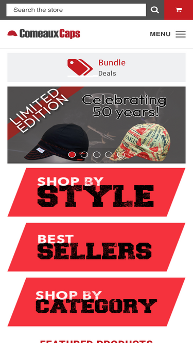 comeauxcaps.com