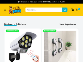 Kingpromo website screenshot