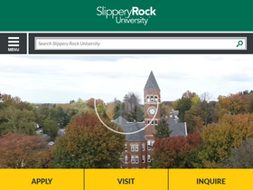 'sru.edu' screenshot