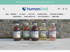 Humankindorders homepage screenshot