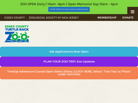 'turtlebackzoo.com' screenshot