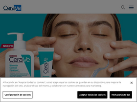 'cerave.cl' screenshot