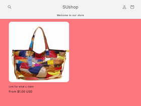 sushop.net homepage screenshot