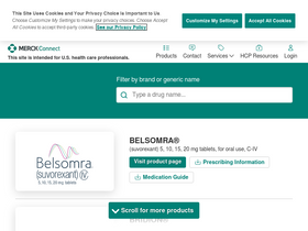 'merckconnect.com' screenshot