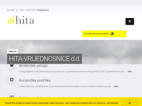 'hita.hr' screenshot