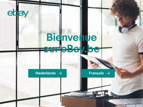 'ebay.be' screenshot