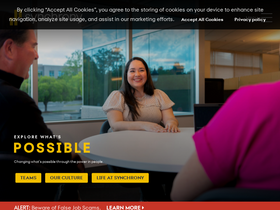 'synchronycareers.com' screenshot