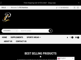 piciusa.com homepage screenshot