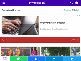 'mwallpapers.com' screenshot