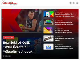 'inceleriz.com' screenshot