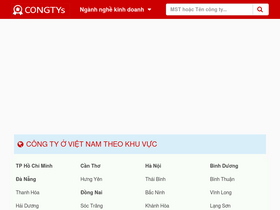 'congtys.com' screenshot