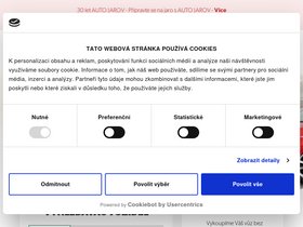'autojarov.cz' screenshot