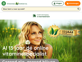 'vitaminesperpost.nl' screenshot