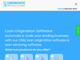 'lendingwise.com' screenshot