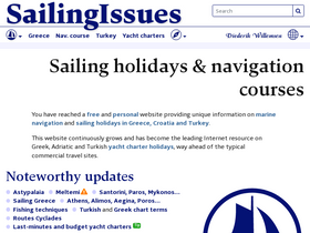 'sailingissues.com' screenshot