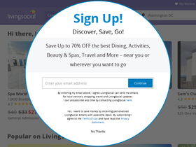 'livingsocial.com' screenshot