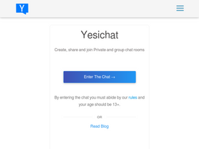 'yesichat.com' screenshot