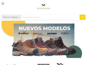 dimasan.cl homepage screenshot