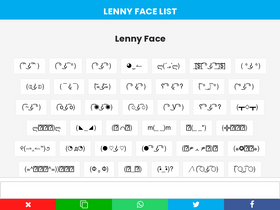 lennyfacelist.com