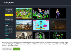 'wallpaperforu.com' screenshot