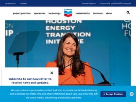 'chevron.com' screenshot