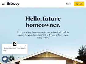'divvyhomes.com' screenshot
