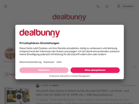 'dealbunny.de' screenshot