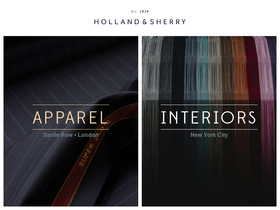 'hollandandsherry.com' screenshot