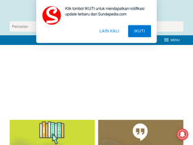 'sundapedia.com' screenshot