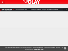 'olay.com.tr' screenshot