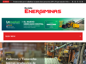 'energiminas.com' screenshot