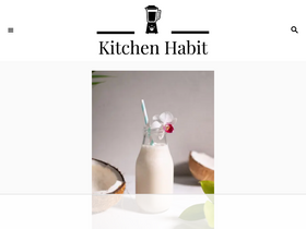 'kitchenhabit.com' screenshot