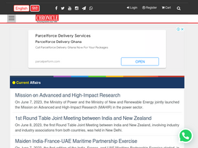 'chronicleindia.in' screenshot