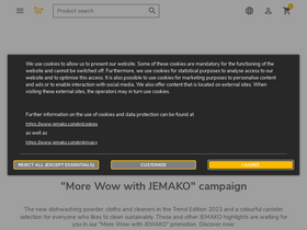 'jemako-shop.com' screenshot
