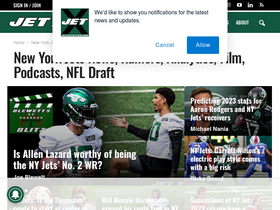 'jetsxfactor.com' screenshot