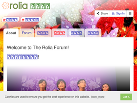 'rolia.net' screenshot
