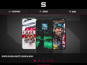 'hcsparta.cz' screenshot